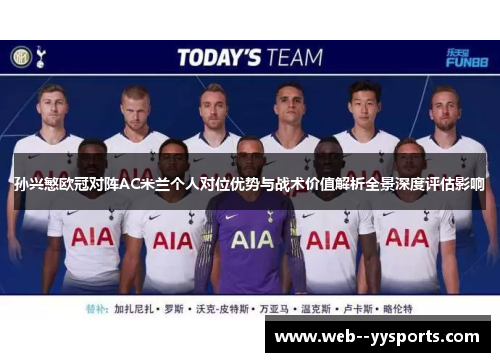 孙兴慜欧冠对阵AC米兰个人对位优势与战术价值解析全景深度评估影响